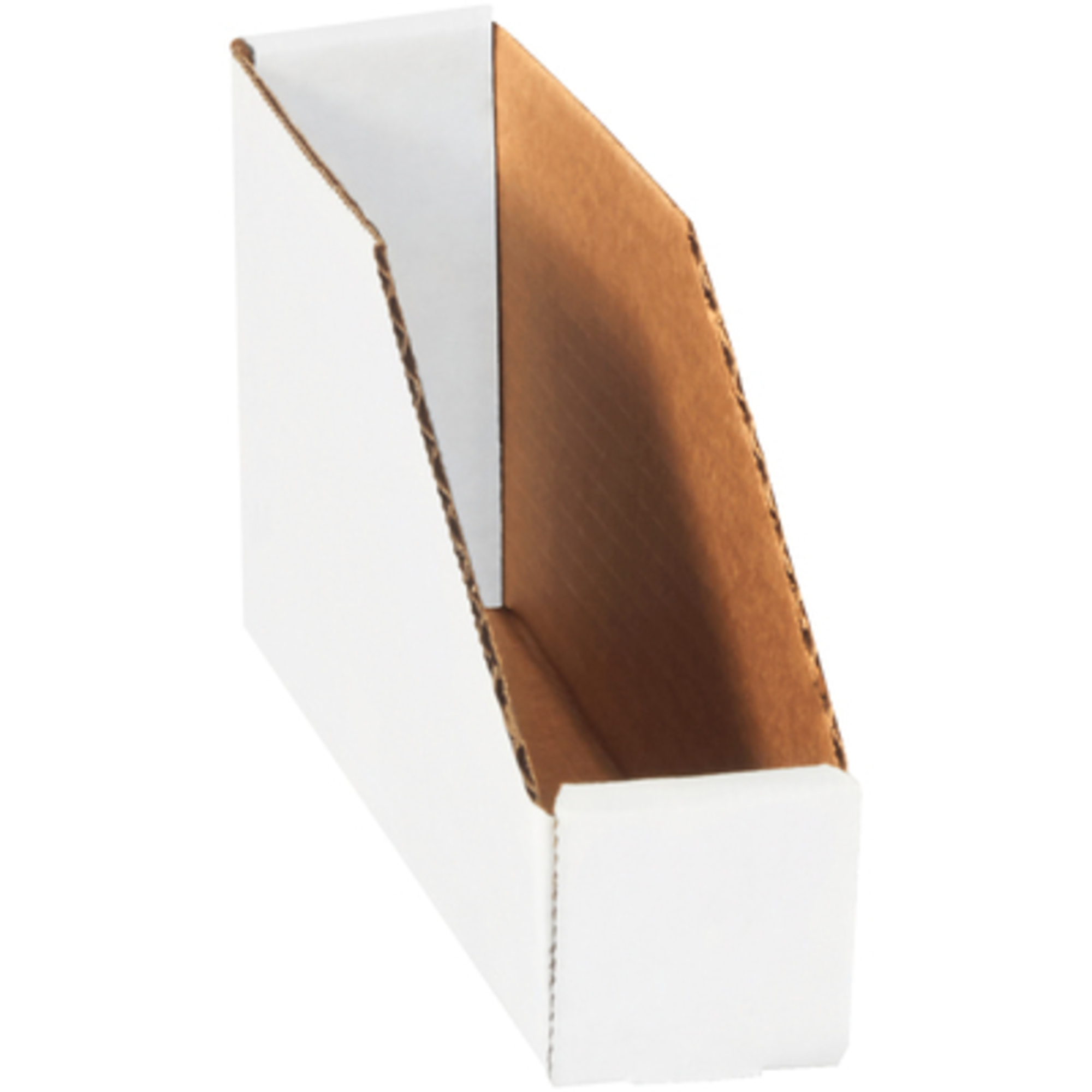 2 x 9 x 4 1/2in. White Bin Boxes 25/CS, Height 4.5 in, Width 2 in, Bins Included (qty.) 25 Model# BINBIN29